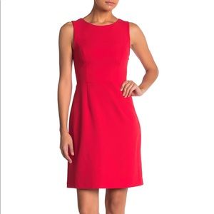 Betsey Johnson NWT red back cut out scuba dress